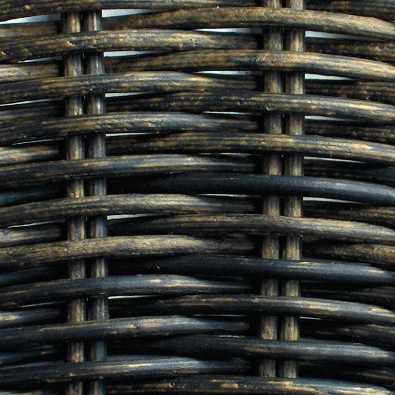 Lorraine tray with teak base 62x42