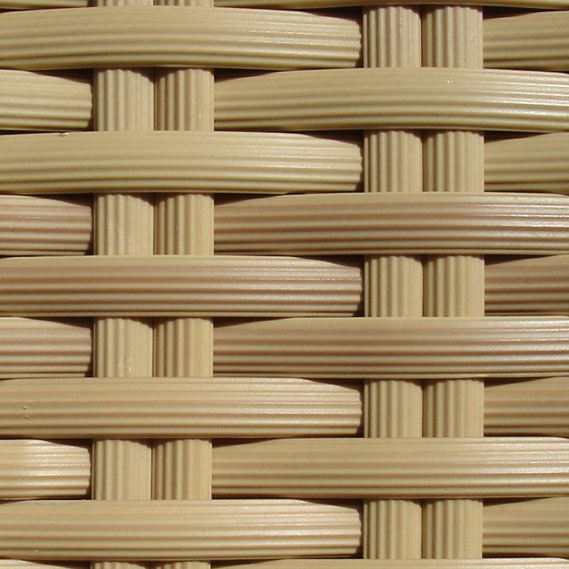 FLEXI Lounge side table square 55x55x29 cm wicker lounge