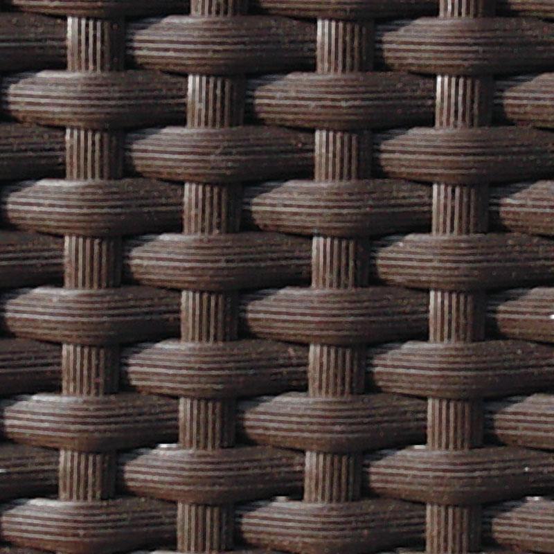 FLEXI Lounge side table square 55x55x29 cm wicker lounge