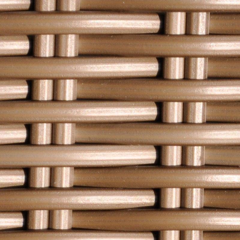 FLEXI Lounge side table square 55x55x29 cm wicker lounge