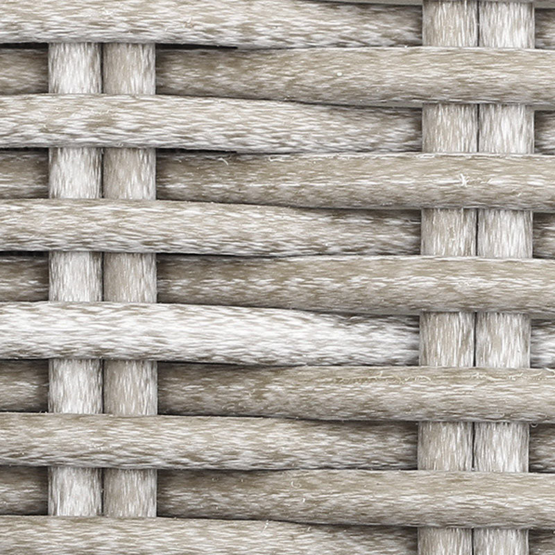 FLEXI Lounge side table square 55x55x29 cm wicker lounge