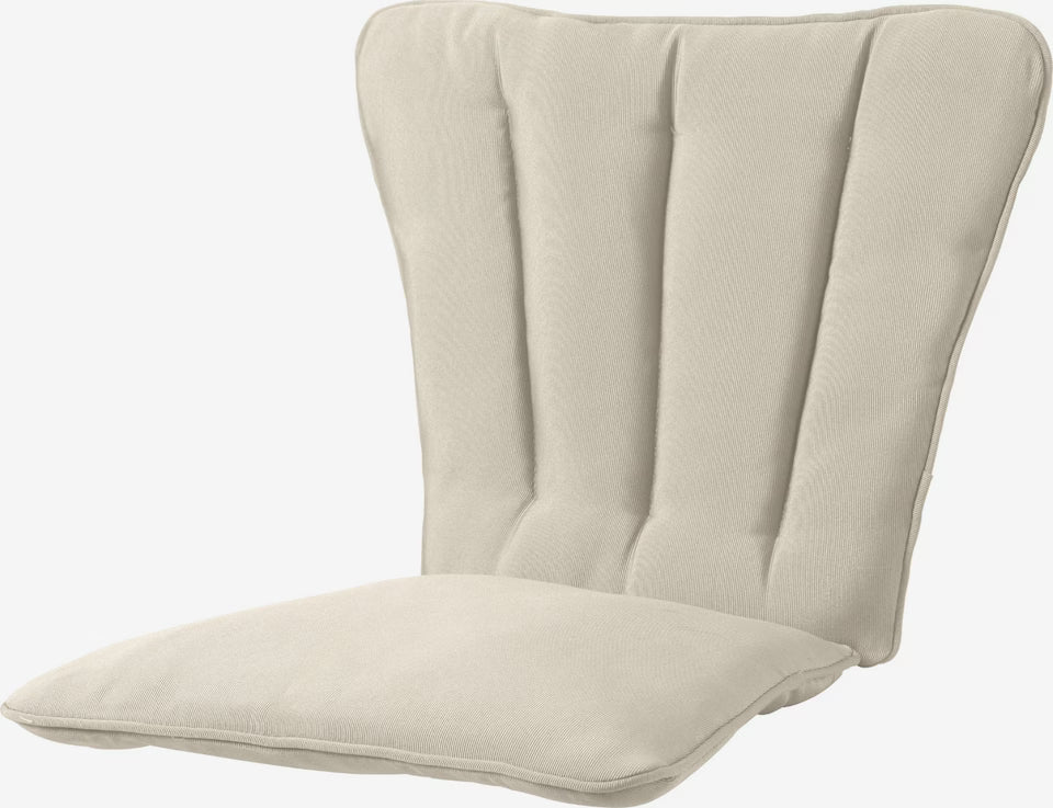 Ellen Stapelstuhl Auflage Sitz u. Rücken - SAND 83 x 51 cm, 4cm dick