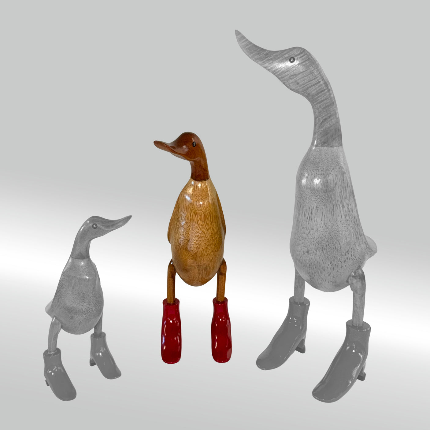 Ente TOPMODEL mittel »Linda« mit roten High Heels