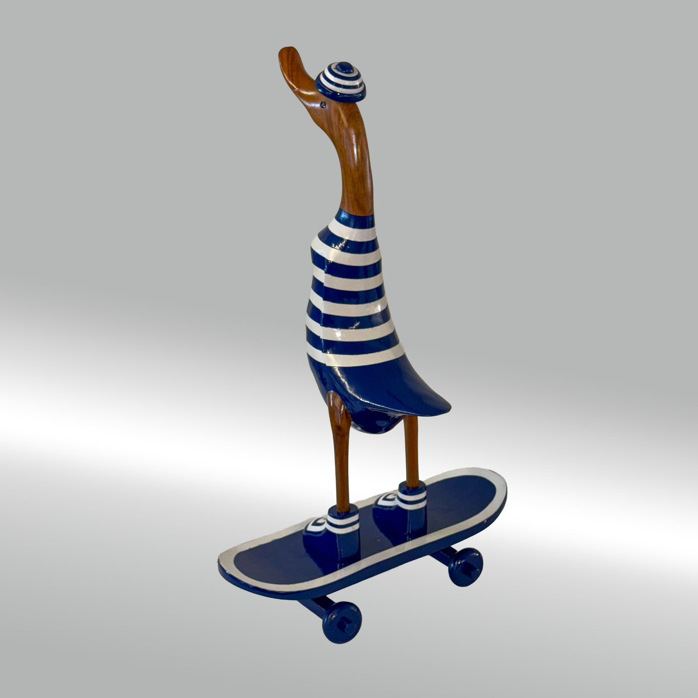 Ente Skateboarder groß »Keegan« Board mit rollenden Rollen ca. 57 cm hoch