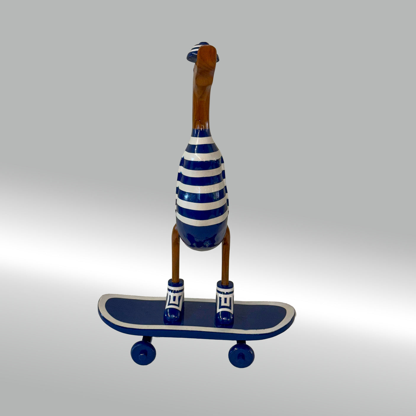 Ente Skateboarder groß »Keegan« Board mit rollenden Rollen ca. 57 cm hoch