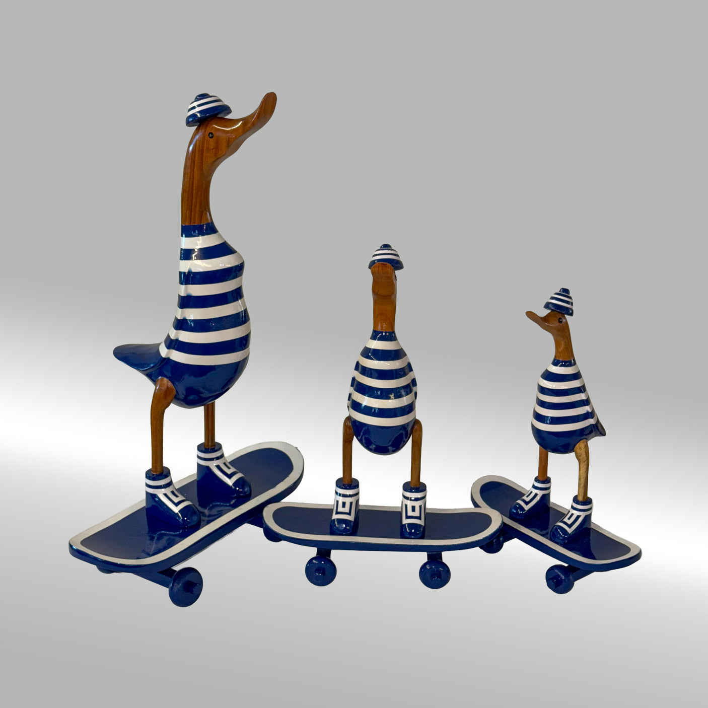 Ente Skateboard mittel »Coco« Board mit rollenden Rollen ca. 41 cm hoch