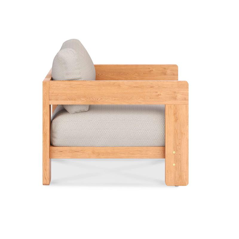 Rae Sofa 1-Sitzer 84 x 88 x 63,5 cm - Recycled Teakholz