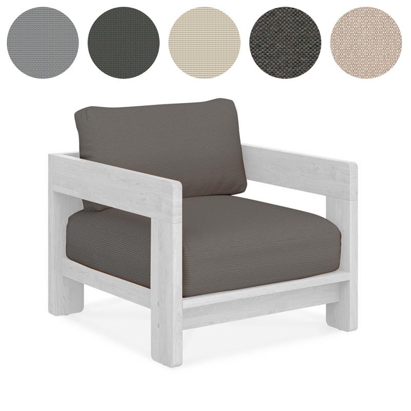 Auflagenset Rae Sitz- u. Rückenkissen Sunproof 2-teilig für 1-, 2- und 3-Sitzer