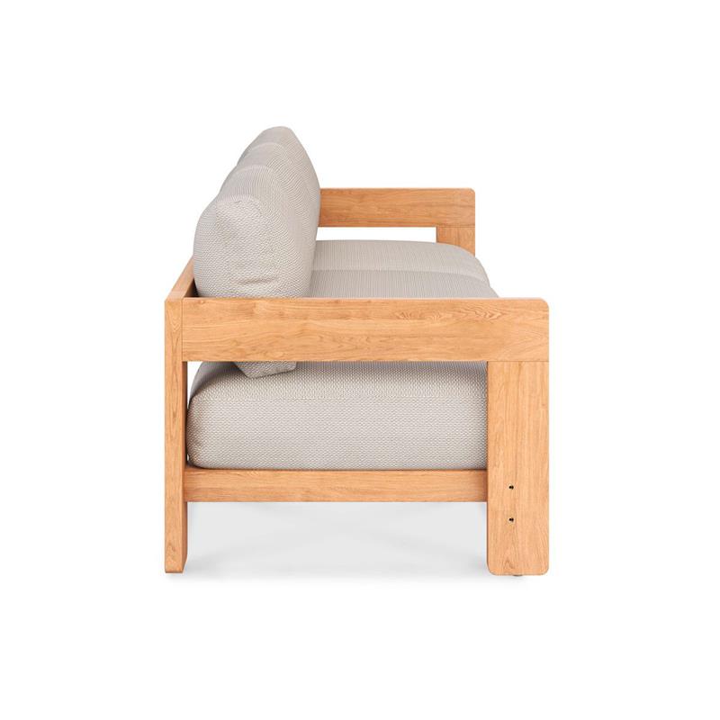 Rae Sofa 3-Sitzer 230 x 88 x 63,5 cm - Recycled Teakholz