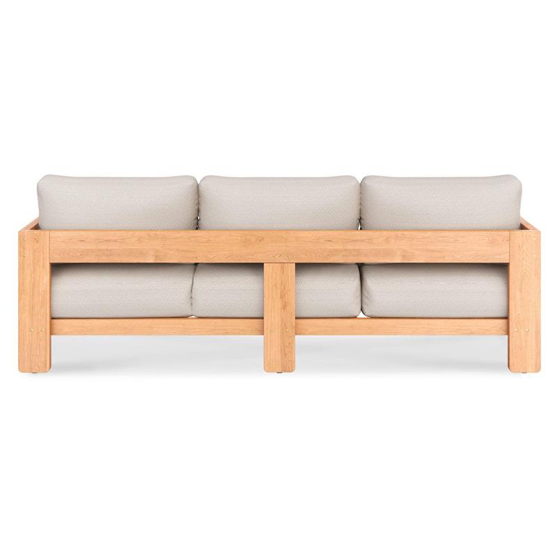Rae Sofa 3-Sitzer 230 x 88 x 63,5 cm - Recycled Teakholz