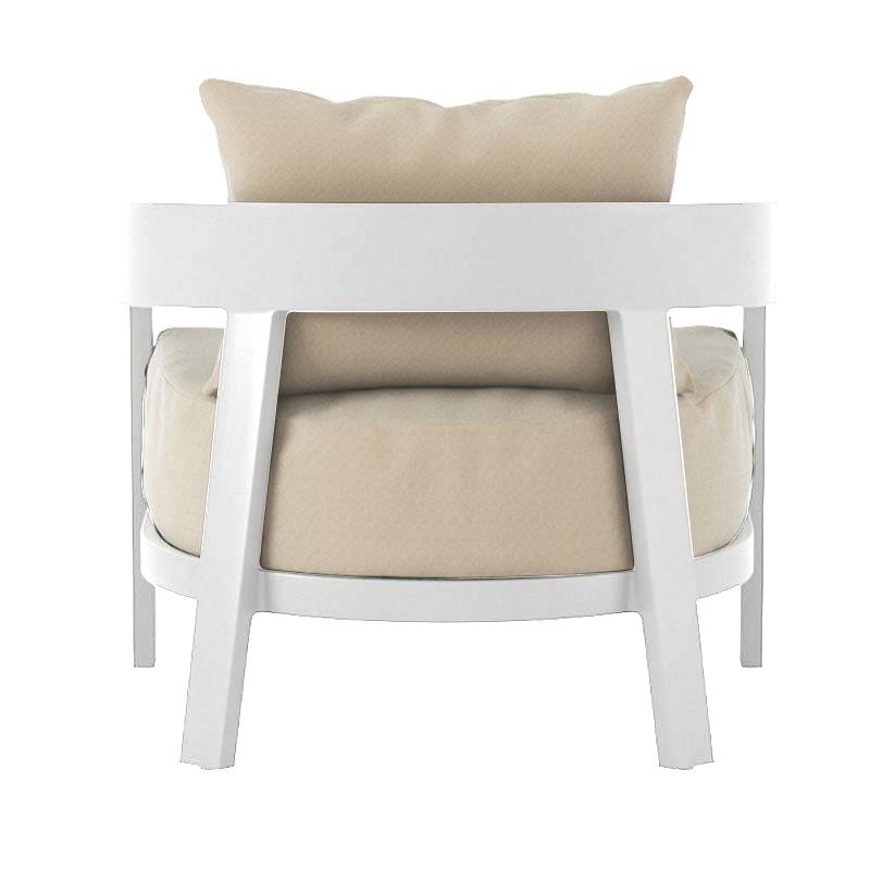 Vento Aluminium Sessel 1 Sitzer 80 x 83,7 x 66 cm