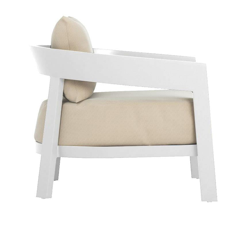 Vento Aluminium Sessel 1 Sitzer 80 x 83,7 x 66 cm