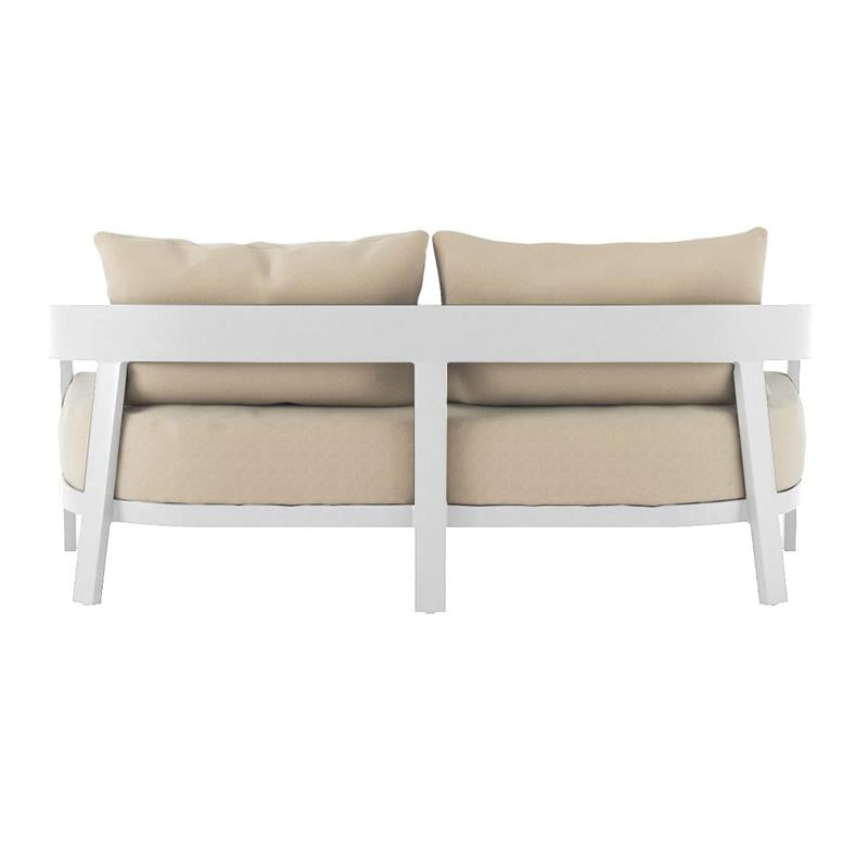 Vento Aluminium Sofa 2 Sitzer 175 x 86,3 x 67 cm