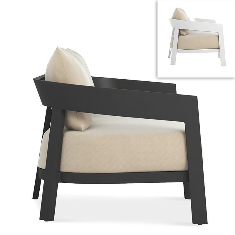 Vento Aluminium Sofa 2 Sitzer 175 x 86,3 x 67 cm