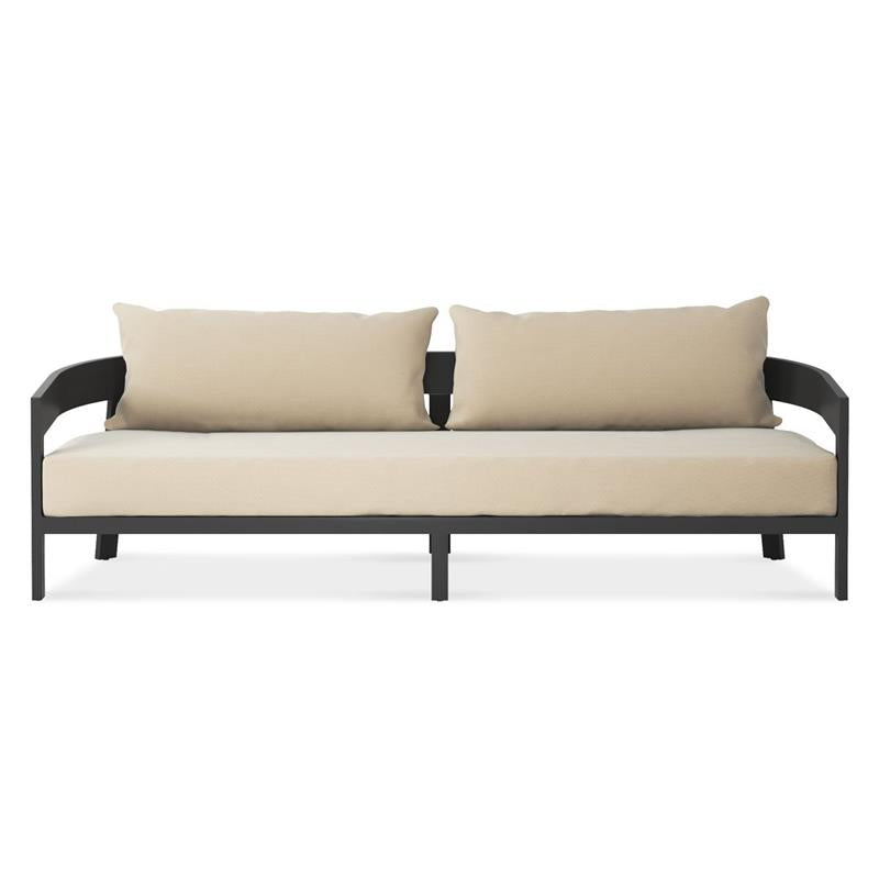 Vento Aluminium Sofa 3 Sitzer 240 x 86,3 x 67 cm