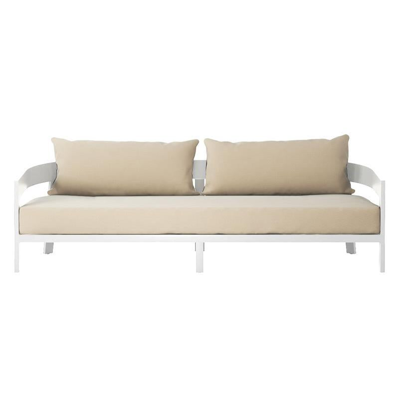 Vento Aluminium Sofa 3 Sitzer 240 x 86,3 x 67 cm