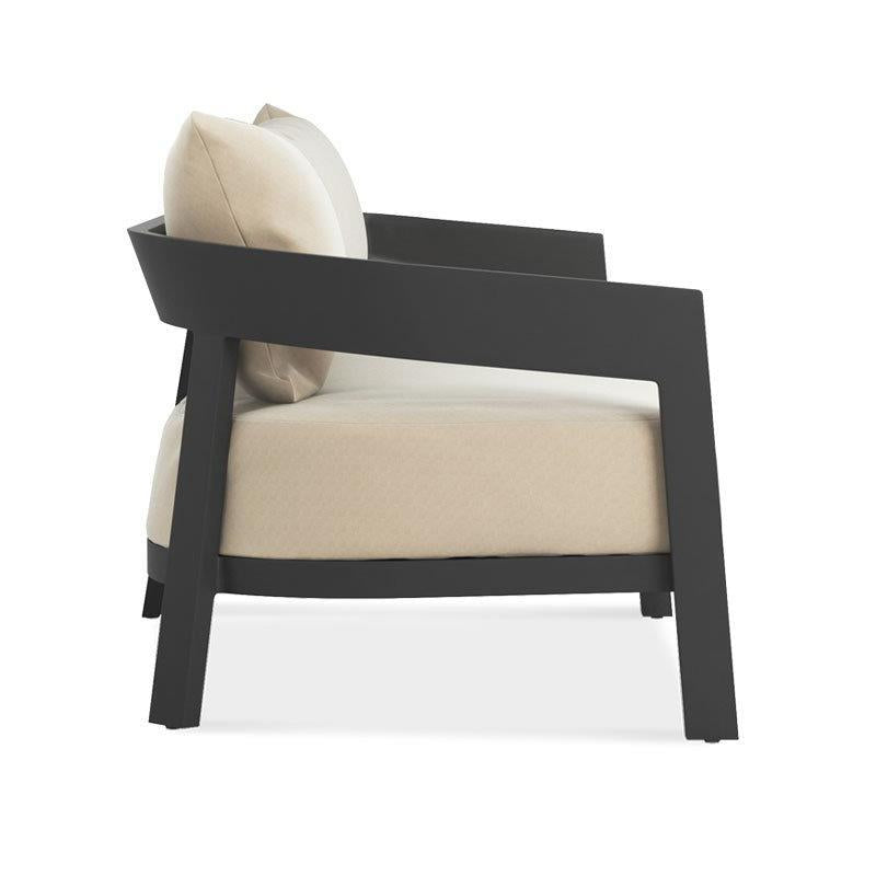 Vento Aluminium Sofa 3 Sitzer 240 x 86,3 x 67 cm