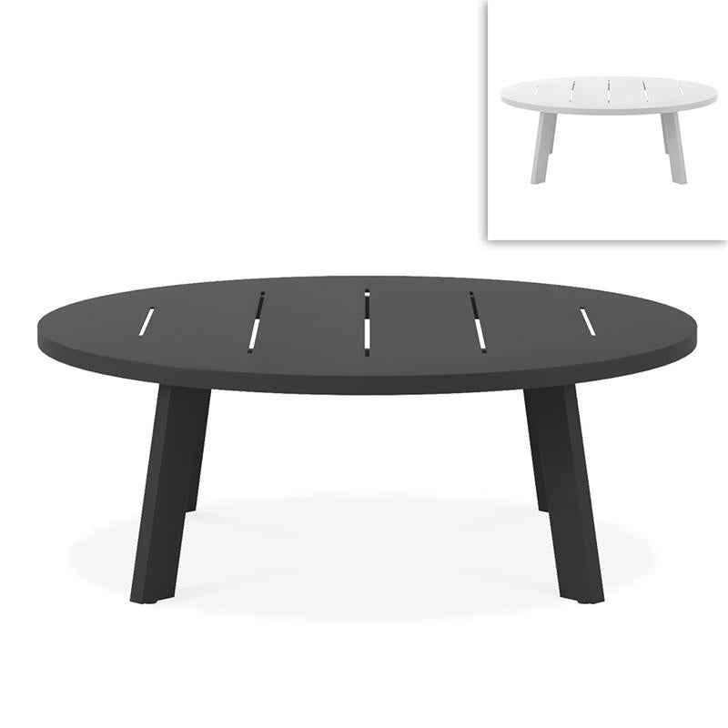 Vento Aluminium Sofatisch 110 x 110 x 40 cm