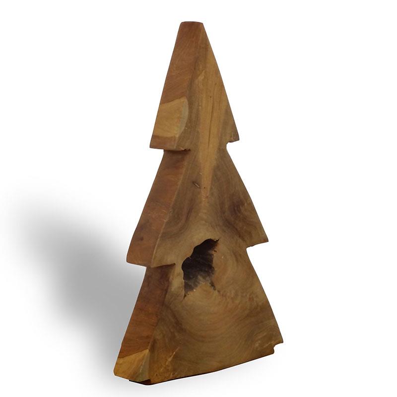 Teakholztannenbaum groß - ca. 36 cm hoch