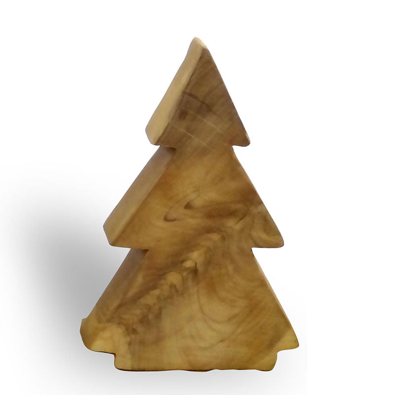 Teak Christmas tree small - approx. 26 cm high