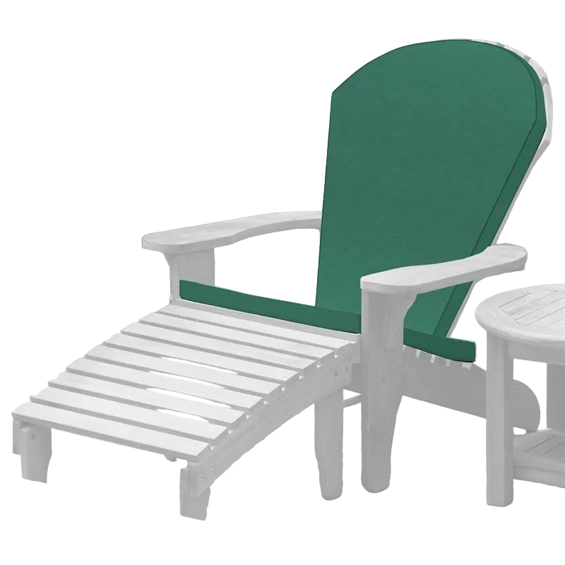 Ensemble de coussins pour fauteuil américain Adirondack Nagata 77/57 x 68/36/56 x 5,5cm, 2 pièces