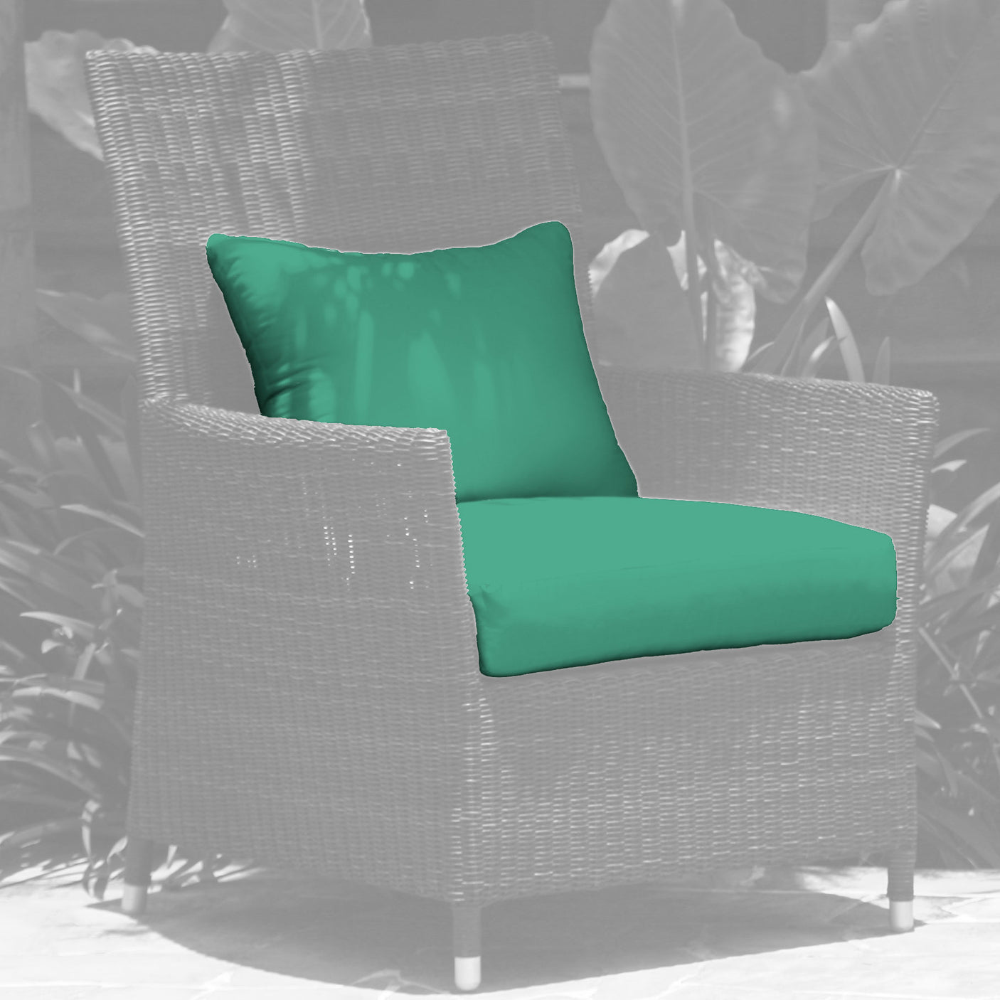 Auflagenset Lorraine Sessel Sunproof 11 cm dick