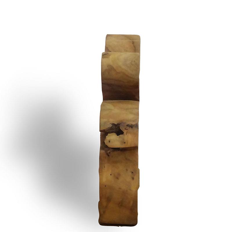 Teakholzelch mittel - ca. 25 cm