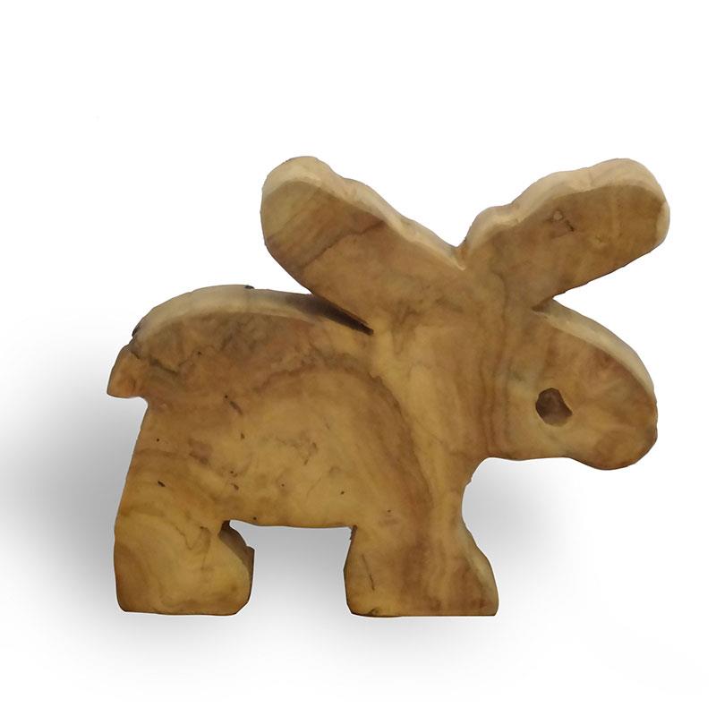 Teakholzelch mittel - ca. 25 cm