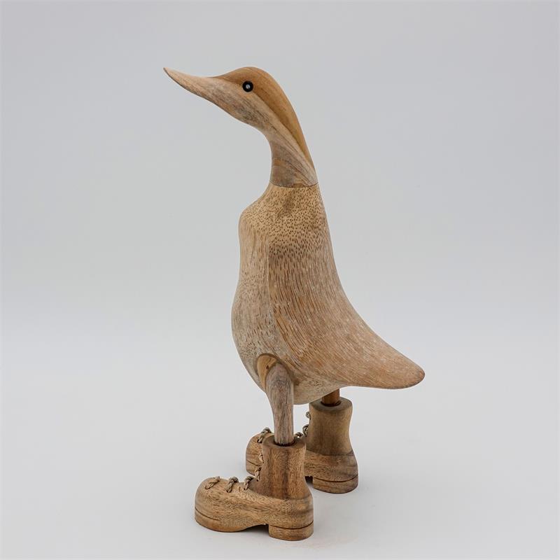 Canard « Bastian » - montant moyen beige-marron avec chaussures