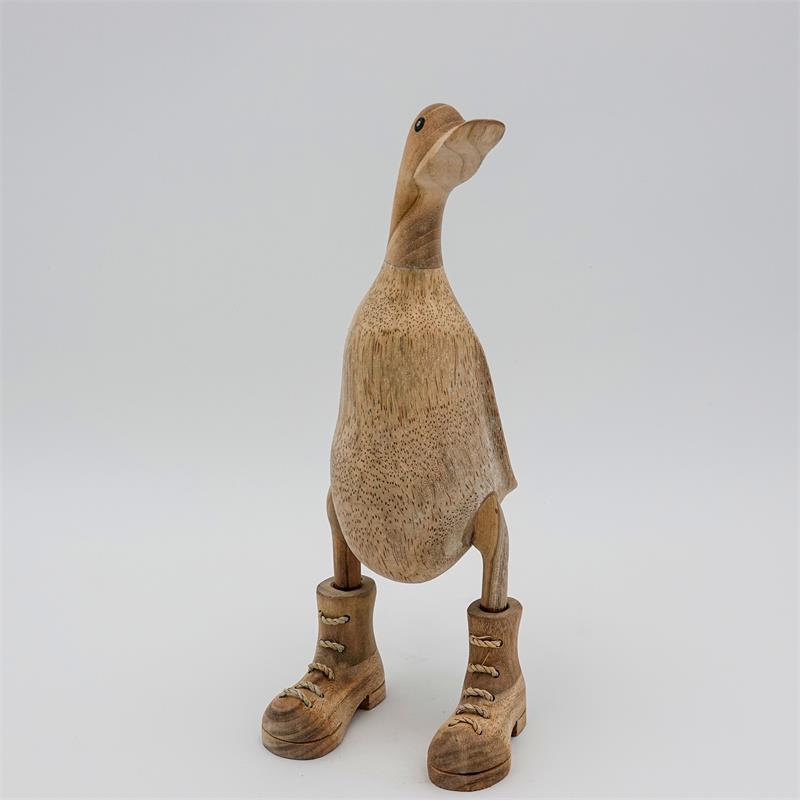Canard « Bastian » - montant moyen beige-marron avec chaussures