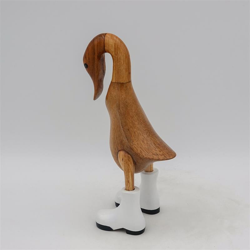 Duck »Petra« large brown upright with singed head