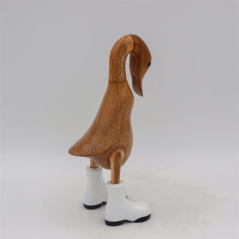 Duck »Petra« large brown upright with singed head