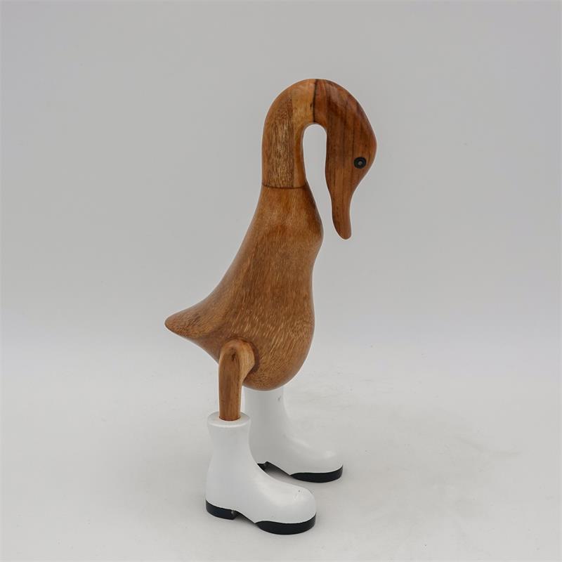 Duck »Petra« large brown upright with singed head