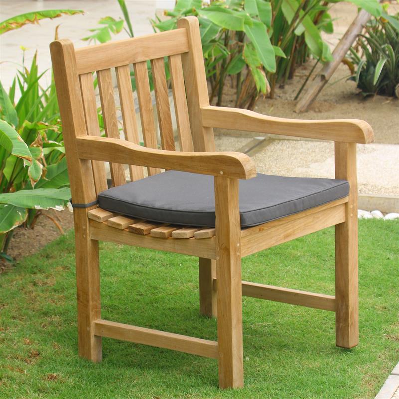 Royal Classic Gartenstuhl - Zertifiziertes Teakholz GRADE A