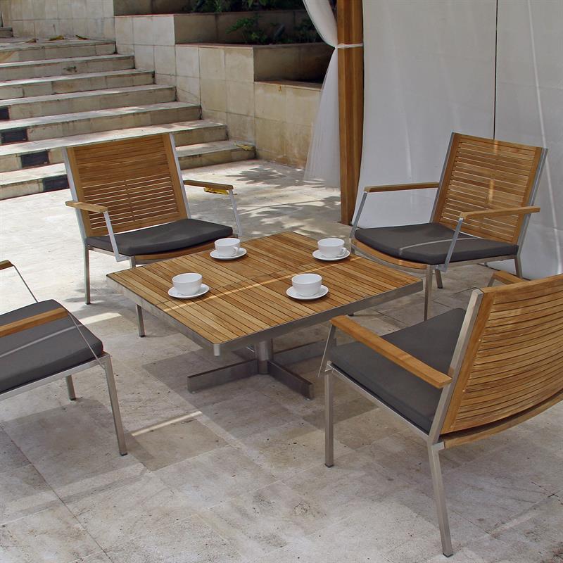 Table basse Tessin 90 x 90 x 40 cm