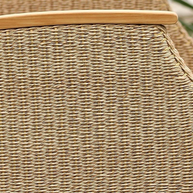 Stokeham Sofa 3 Sitzer 200,5 x 91 x 86 cm Geflecht mit Teakholzbeinen