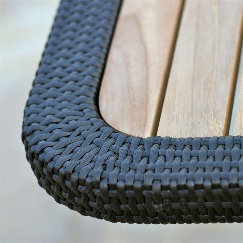 Trinity Dining Table 165 Wicker Table Rectangular