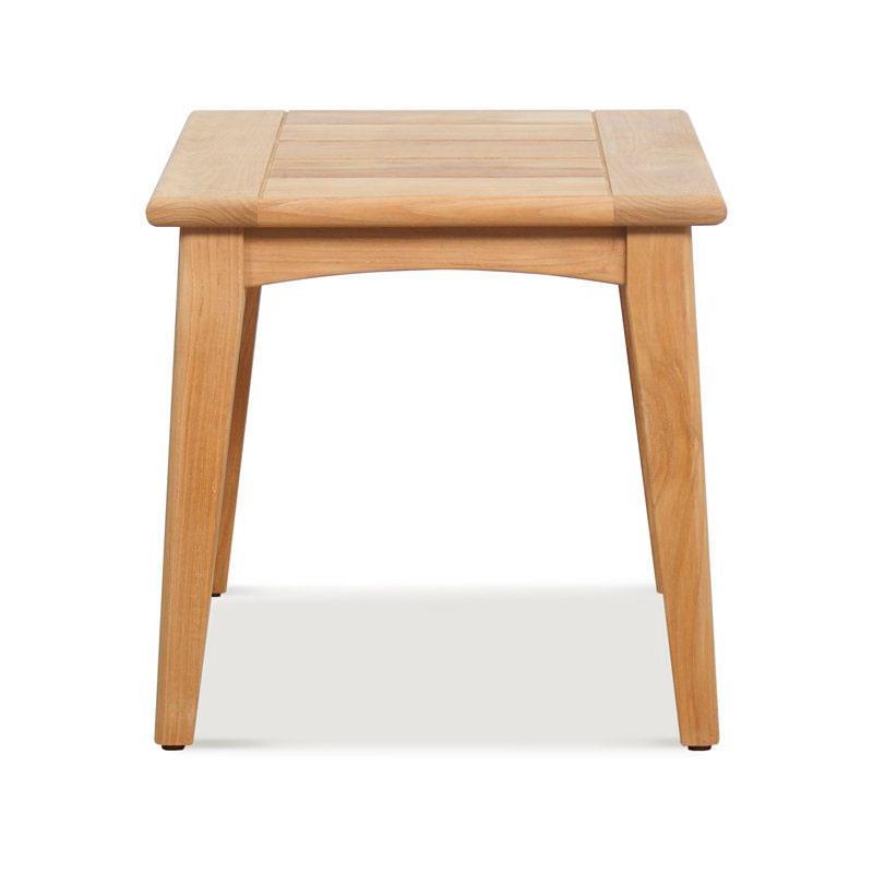 Piedra Beistelltisch quadratisch 50 x 50 x 50 cm Zertifiziertes Teakholz GRADE A