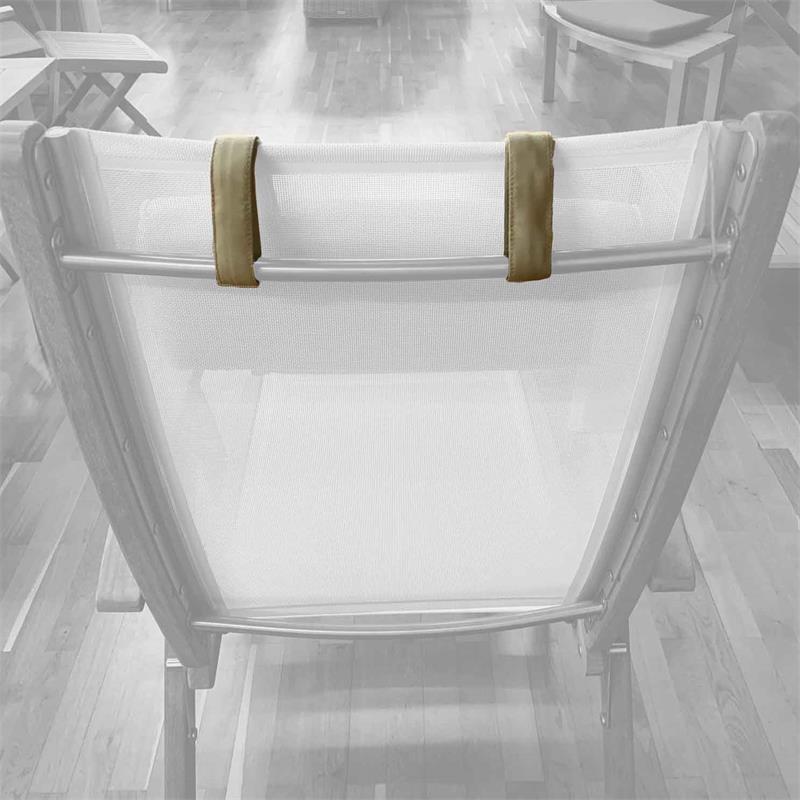 Neck cushion for Rivera high-back chair/deckchair 37 x 13 cm Nagata