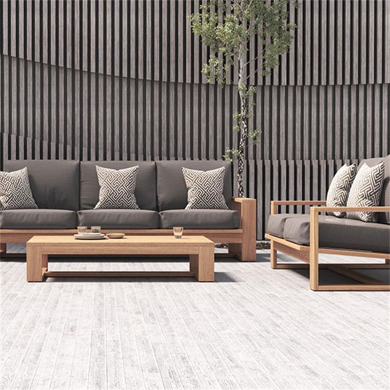 Trent Lounge Sessel - 89 x 95 x 71 cm - Zertifiziertes Teakholz GRADE A