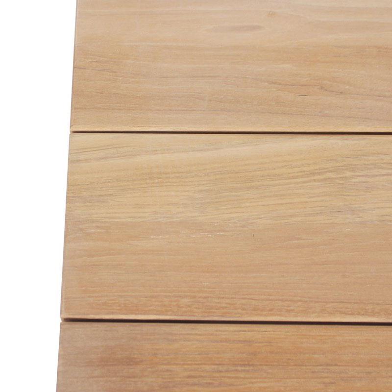 Trent Beistelltisch - 61 x 61 x 40 cm - Zertifiziertes Teakholz GRADE A