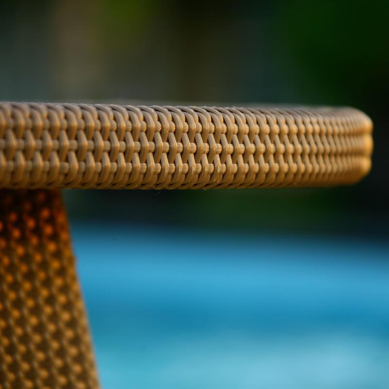 Table Trinity 110 table ronde en osier