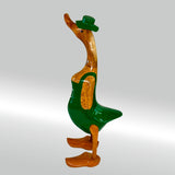 Ente Gärtner groß »Roy« grüne Schürze mit Tasche