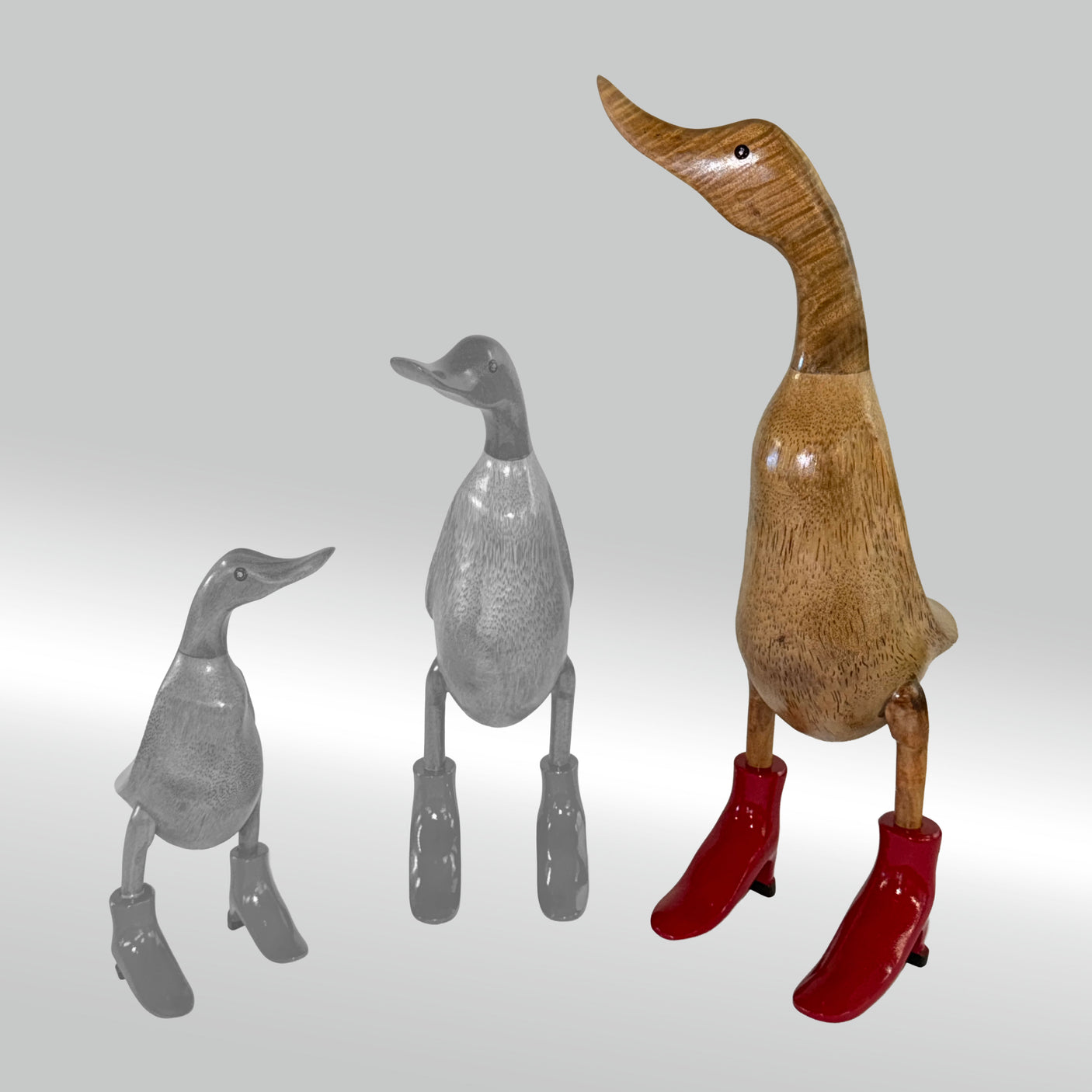 Ente Topmodel groß »Kim« mit roten High Heels