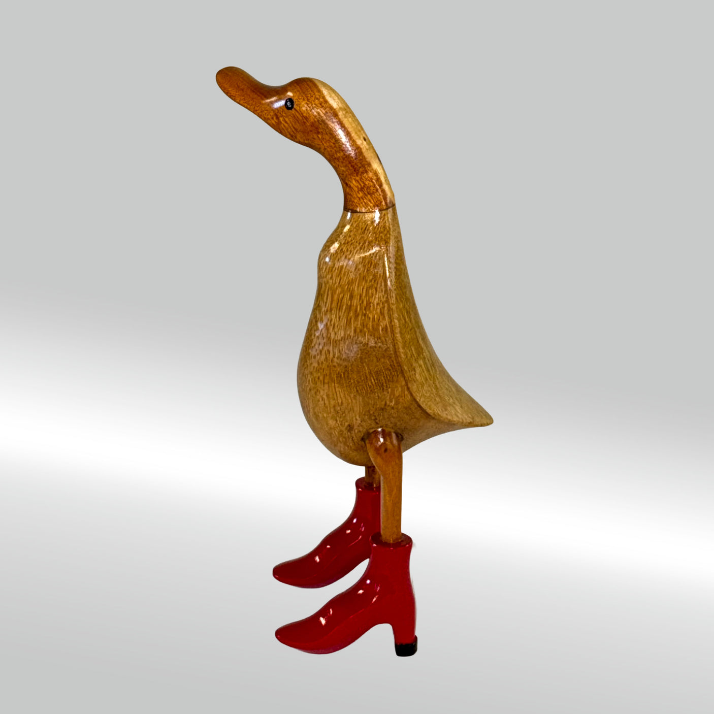 Ente TOPMODEL mittel »Linda« mit roten High Heels