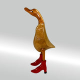 Ente TOPMODEL mittel »Linda« mit roten High Heels