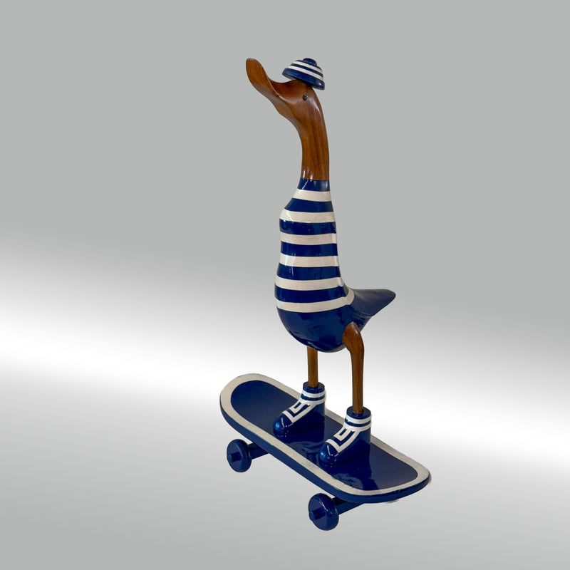 Ente Skateboarder groß »Keegan« Board mit rollenden Rollen  ca. 57 cm hoch