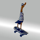 Ente Skateboarder groß »Keegan« Board mit rollenden Rollen  ca. 57 cm hoch