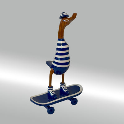 Ente Skateboarder groß »Keegan« Board mit rollenden Rollen  ca. 57 cm hoch
