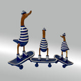 Ente Skateboard  mittel »Coco« Board mit rollenden Rollen  ca. 41 cm hoch